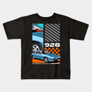 Retro 928 Car Kids T-Shirt